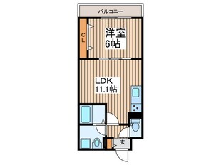 ヴェルヴェーヌの物件間取画像